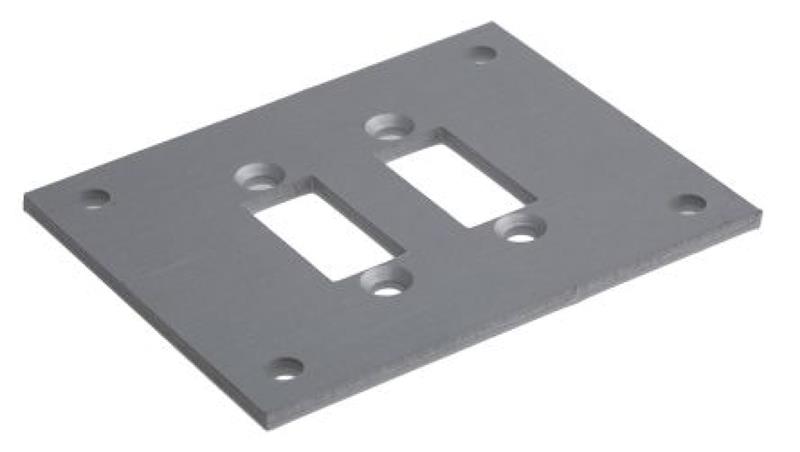 Płyta przednia Miniaturowe gniazdo RS PRO-24524 Płyta przednia Miniaturowe gniazdo RS PRO-24524