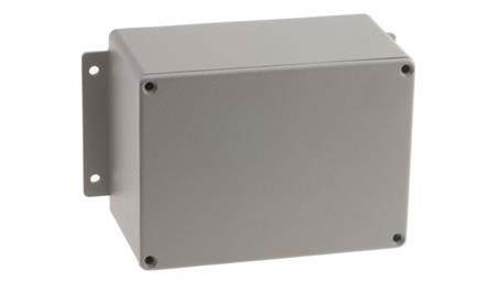 Obudowa ekranowana Szary z kołnierzem IP66 Neopren, 168.7 x 101.6 x 76.5mm, RS PRO-71784