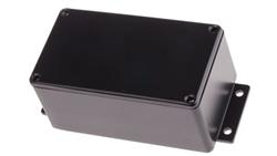 Obudowa ekranowana Czarny z kołnierzem IP66 Neopren, 139.6 x 63.8 x 55mm, RS PRO-71568