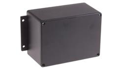 Obudowa ekranowana Czarny z kołnierzem IP66 Neopren, 168.7 x 101.6 x 76.5mm, RS PRO-71649