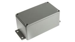 Obudowa ekranowana Szary z kołnierzem IP66 Silikon, 139.6 x 63.8 x 55mm, RS PRO-71927