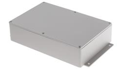 Obudowa ekranowana Szary z kołnierzem IP66 Neopren, 252 x 146.1 x 55.5mm, RS PRO-71887