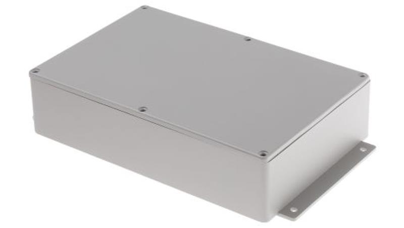 Obudowa ekranowana Szary z kołnierzem IP66 Neopren, 252 x 146.1 x 55.5mm, RS PRO-71887 Obudowa ekranowana Szary z kołnierzem IP66 Neopren, 252 x 146.1 x 55.5mm, RS PRO-71887