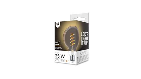 Żarówka LED Filament E27 G95 4W 230V 2000K 250lm SF złota Forever Light-45645