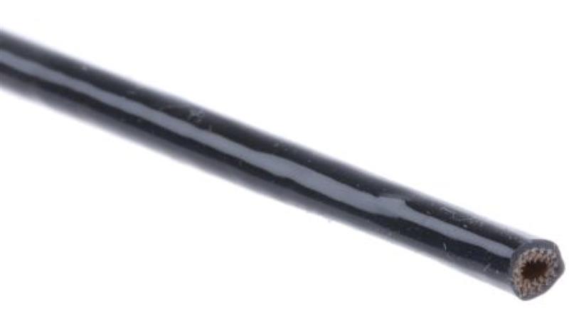 Rurka osłonowa Czarny 2mm rozciągalna RS PRO-79065 Rurka osłonowa Czarny 2mm rozciągalna RS PRO-79065