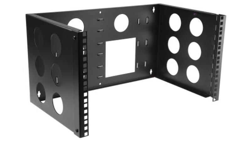 Szafa serwera, Montaż ścienny, 203 x 502 x 300mm, Stal, Czarny-72572