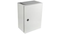 Szafka ścienna rozdzielcza Szary, materiał: Stal, IP65, 400 x 300 x 200mm, RS PRO-71717