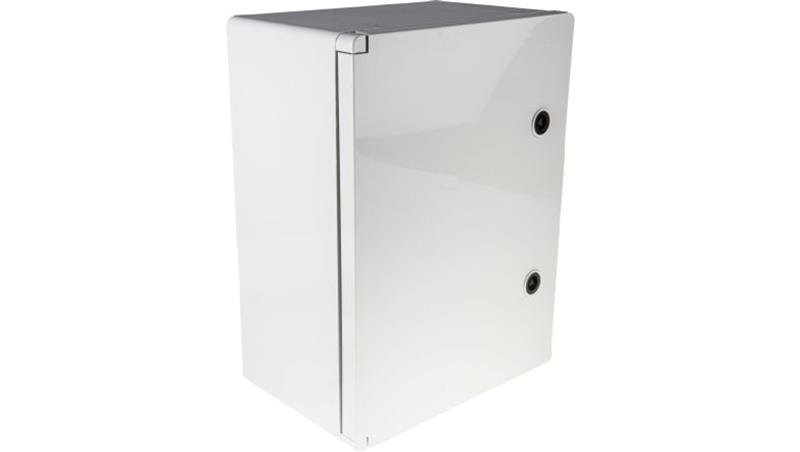 Szafka ścienna rozdzielcza Szary, materiał: ABS, IP65, 400 x 300 x 195mm, RS PRO-71593