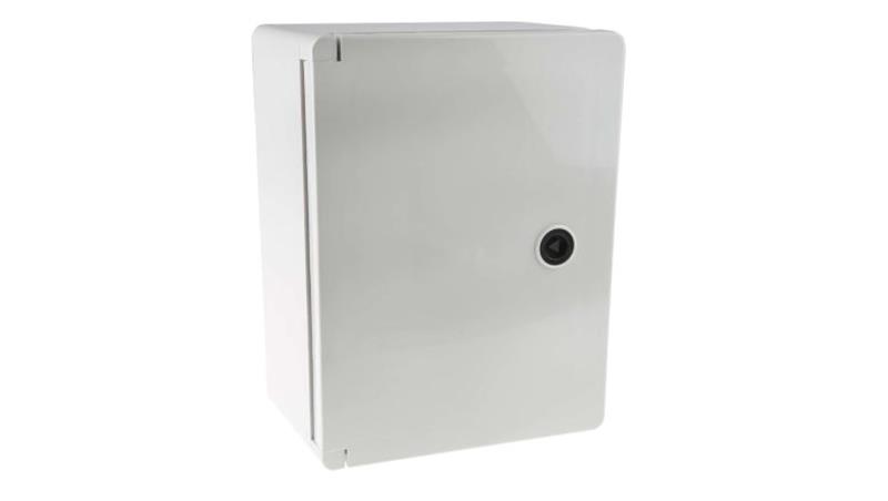Szafka ścienna rozdzielcza Szary, materiał: ABS, IP65, 280 x 210 x 130mm, RS PRO-71750 Szafka ścienna rozdzielcza Szary, materiał: ABS, IP65, 280 x 210 x 130mm, RS PRO-71750