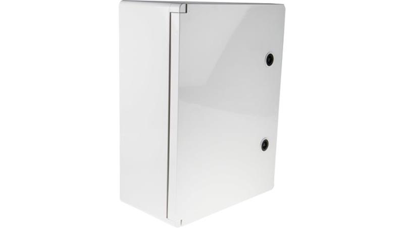 Szafka ścienna rozdzielcza Szary, materiał: ABS, IP65, 400 x 300 x 165mm, RS PRO-71569 Szafka ścienna rozdzielcza Szary, materiał: ABS, IP65, 400 x 300 x 165mm, RS PRO-71569