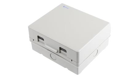 Obudowy z izolowanymi gniazdami, 2 gniazda, IP65, Montaż powierzchniowy-30559
