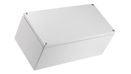 Puszka elektroinstalacyjna, 300 x 120 x 150mm, IP66, kolor Szary, materiał Stal miękka, RS PRO-27612