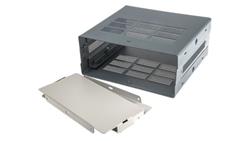 Obudowa urządzeń elektronicznych wentylowana, Stal, Szary, Nie, 279 x 432 x 219mm, RS PRO-71589