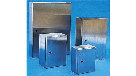 Szafka ścienna rozdzielcza, materiał: Stal nierdzewna typu 304, IP66, 500 x 400 x 200mm, RS PRO-71864