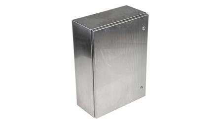 Szafka ścienna rozdzielcza, materiał: Stal nierdzewna typu 304, IP66, 700 x 500 x 250mm, RS PRO-71678