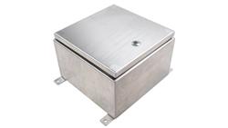 Szafka ścienna rozdzielcza, materiał: Stal nierdzewna typu 304, IP69K, 300 x 300 x 200mm, RS PRO-71648
