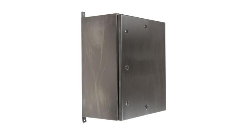 Szafka ścienna rozdzielcza, materiał: Stal nierdzewna typu 304, IP69K, 600 x 500 x 300mm, RS PRO-71920