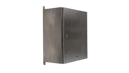Szafka ścienna rozdzielcza, materiał: Stal nierdzewna typu 304, IP69K, 600 x 500 x 300mm, RS PRO-71920