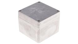 Obudowa Srebrny IP66 Neopren, 100 x 100 x 81mm, RS PRO-71782