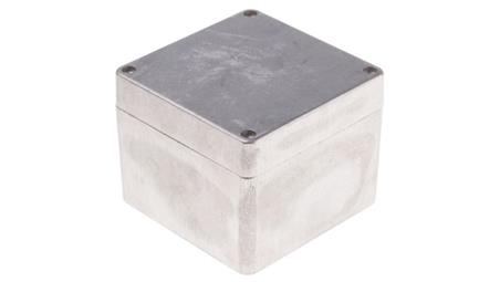 Obudowa Srebrny IP66 Neopren, 100 x 100 x 81mm, RS PRO-71782