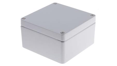 Obudowa Szary IP66 Neopren, 160 x 160 x 91mm, RS PRO-71916