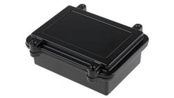 Obudowa ekranowana Czarny z kołnierzem IP67 Silikon, 152 x 112 x 55mm, RS PRO-71929