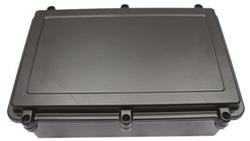 Obudowa ekranowana Czarny z kołnierzem IP67 Silikon, 262 x 182 x 90mm, RS PRO-71832