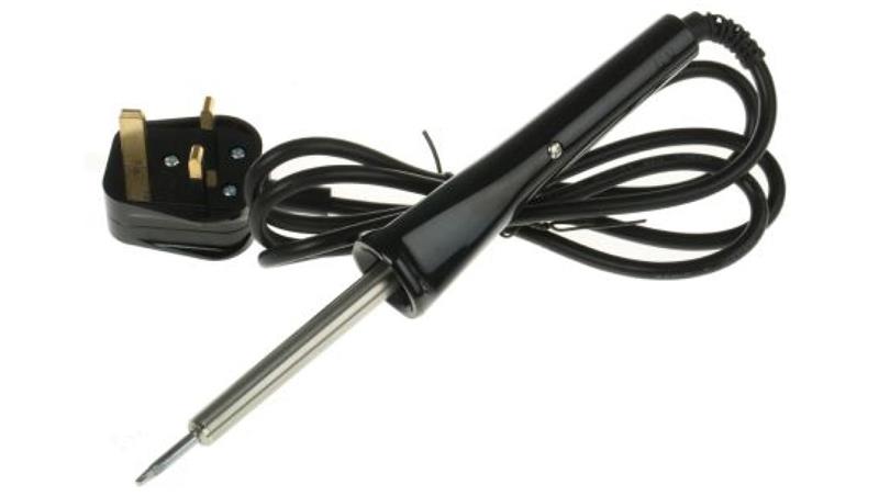Lutownica elektryczna, 25W, wtyczka UK, RS PRO-80904