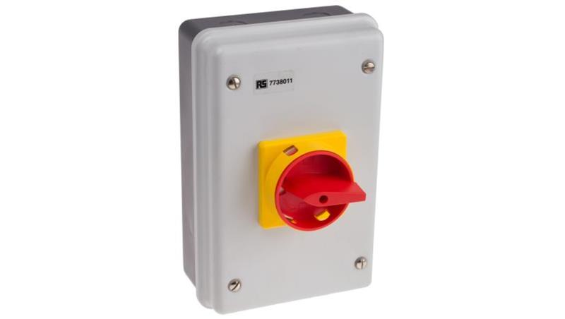 Przełącznik izolacyjny bez bezpiecznika 3-biegunowy 32 A 15 kW 3-fazowy IP54-13912