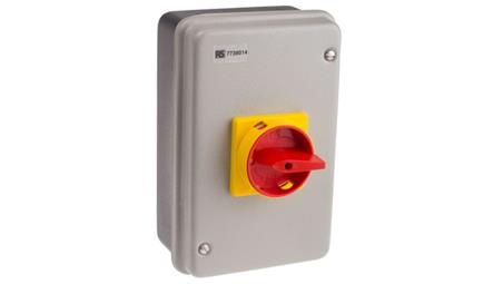 Przełącznik izolacyjny bez bezpiecznika 3-biegunowy 40 A 3-fazowy IP54-13885