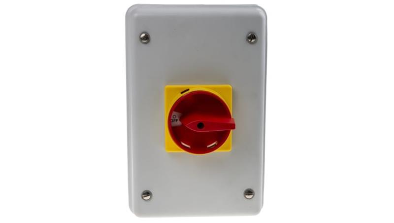 Przełącznik izolacyjny bez bezpiecznika 3-biegunowy 63 A 18,5 kW 3-fazowy IP54-13887