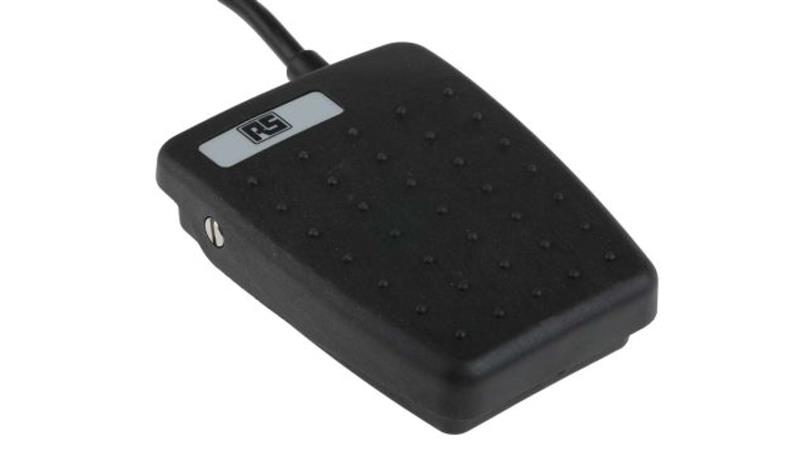 Przełącznik nożny IPX7 Uniwersalny Chwilowy Tworzywo termoplastyczne, SP-CO 3 A 24V 24V-18582