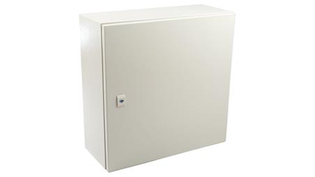 Szafka ścienna rozdzielcza RAL 7032, materiał: Stal, IP66, 500 x 500 x 210mm, RS PRO-71691