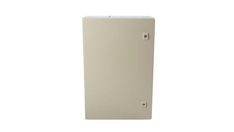 Szafka ścienna rozdzielcza RAL 7032, materiał: Stal, IP66, 600 x 400 x 210mm, RS PRO-71881