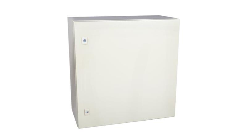 Szafka ścienna rozdzielcza RAL 7032, materiał: Stal, IP66, 600 x 600 x 300mm, RS PRO-71926 Szafka ścienna rozdzielcza RAL 7032, materiał: Stal, IP66, 600 x 600 x 300mm, RS PRO-71926