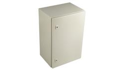 Szafka ścienna rozdzielcza RAL 7032, materiał: Stal, IP66, 600 x 400 x 300mm, RS PRO-71891