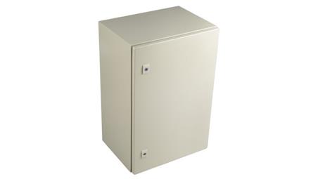 Szafka ścienna rozdzielcza RAL 7032, materiał: Stal, IP66, 600 x 400 x 300mm, RS PRO-71891