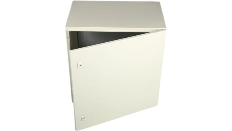 Szafka ścienna rozdzielcza RAL 7032, materiał: Stal, IP66, 600 x 600 x 400mm, RS PRO-71912 Szafka ścienna rozdzielcza RAL 7032, materiał: Stal, IP66, 600 x 600 x 400mm, RS PRO-71912