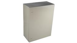 Szafka ścienna rozdzielcza RAL 7032, materiał: Stal, IP66, 800 x 600 x 300mm, RS PRO-71768