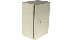 Szafka ścienna rozdzielcza RAL 7032, materiał: Stal, IP66, 300 x 200 x 150mm, RS PRO-71650