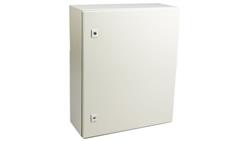 Szafka ścienna rozdzielcza RAL 7032, materiał: Stal, IP66, 600 x 500 x 200mm, RS PRO-70928