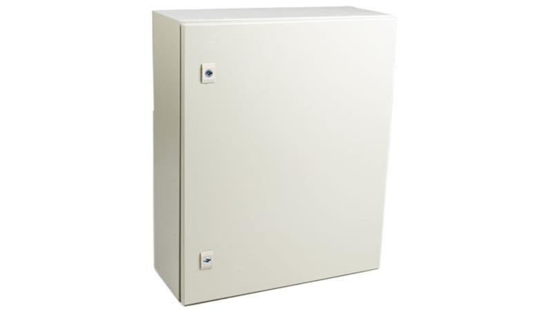 Szafka ścienna rozdzielcza RAL 7032, materiał: Stal, IP66, 600 x 500 x 200mm, RS PRO-70928 Szafka ścienna rozdzielcza RAL 7032, materiał: Stal, IP66, 600 x 500 x 200mm, RS PRO-70928