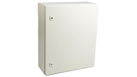 Szafka ścienna rozdzielcza RAL 7032, materiał: Stal, IP66, 600 x 500 x 200mm, RS PRO-70928