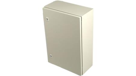 Szafka ścienna rozdzielcza RAL 7032, materiał: Stal, IP66, 600 x 400 x 200mm, RS PRO-71700