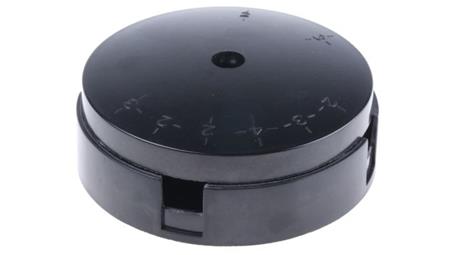 Puszka elektroinstalacyjna, IP 2X, kolor Czarny, RS PRO-27628