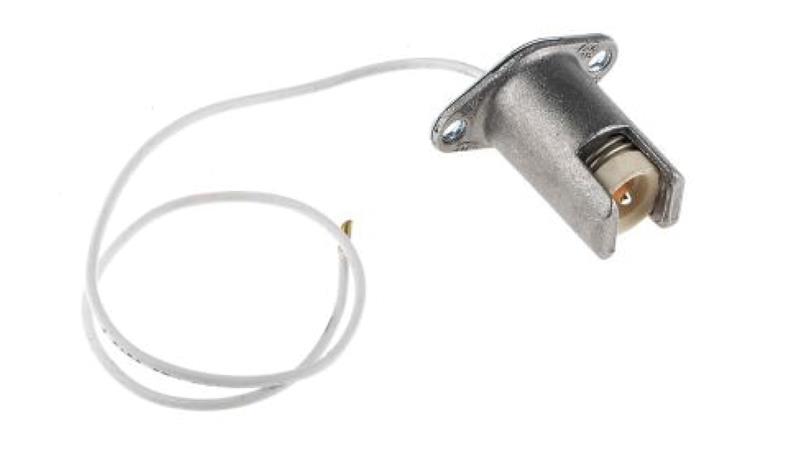 Oprawa lampy, 1-Pin, typ żarówki: Halogen, Aluminium, 2,5 kW, 10 A, 250 V-51149