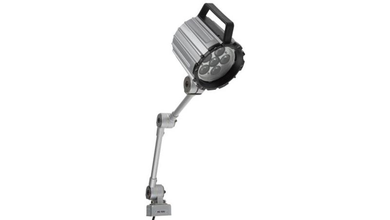 Lampa przemysłowa 12 W, zasięg 430mm Ramię przegubowe, RS PRO-59458 Lampa przemysłowa 12 W, zasięg 430mm Ramię przegubowe, RS PRO-59458