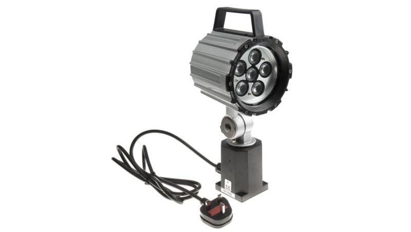 Lampa przemysłowa 12 W Ramię przegubowe Typ G, brytyjskie BS1363, RS PRO-59462
