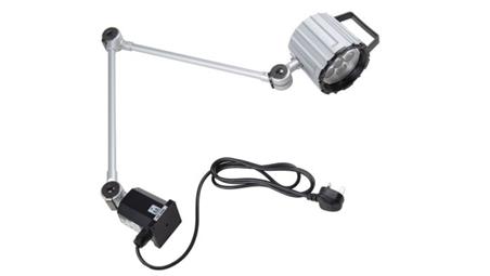 Lampa przemysłowa 12 W, zasięg 400mm Ramię przegubowe Typ G, brytyjskie BS1363, RS PRO-59463