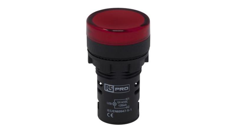 Kontrolka, O 22mm, IP65, RS PRO-6842